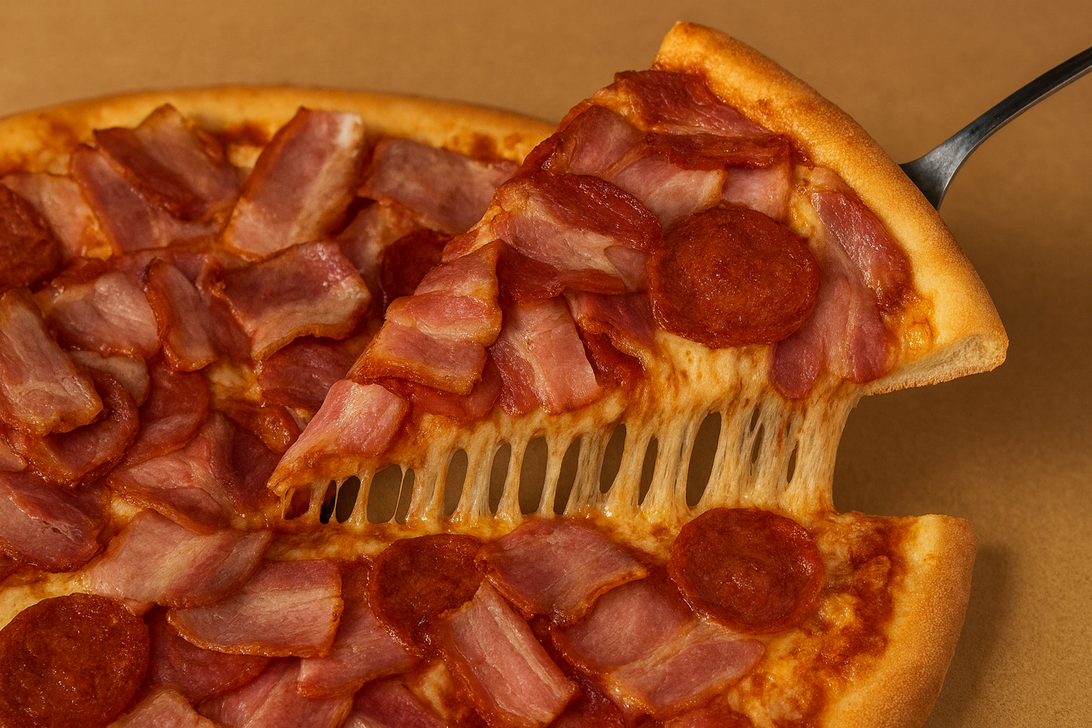 30. Húsimádó Premium pizza perem nélkül-26cm